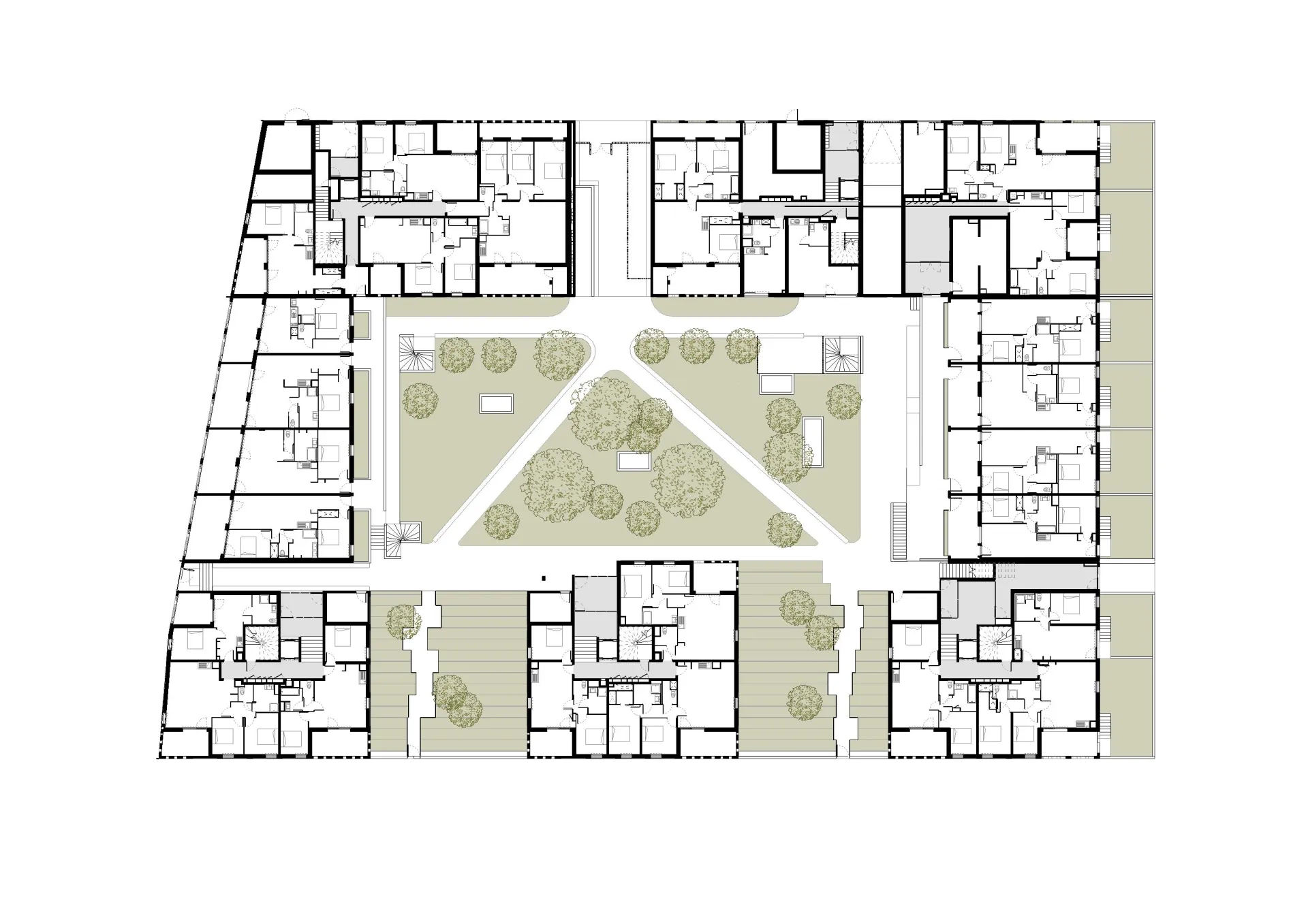 Plan du rez-de-chaussée.