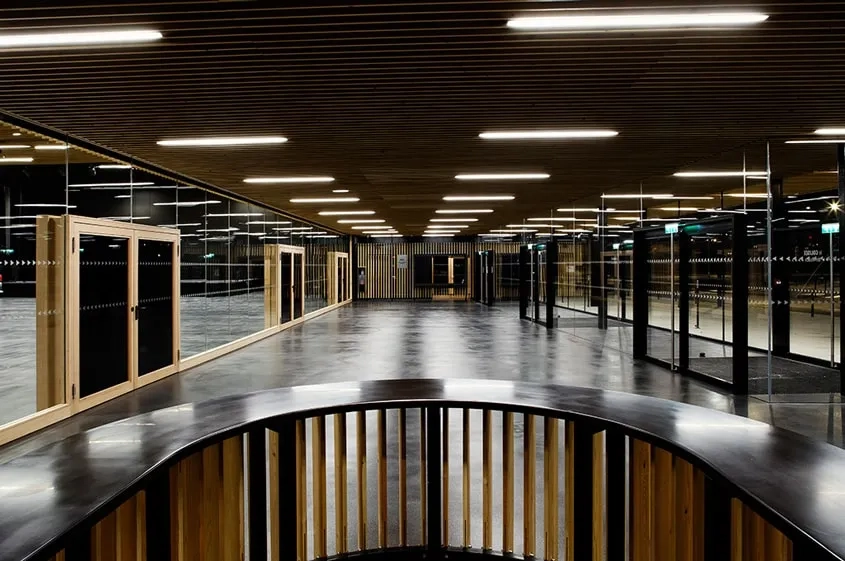 Vue du hall d’entrée. © Franck DELETANG Vue du hall d’entrée.
