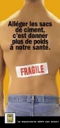 Alléger les sacs de ciment 