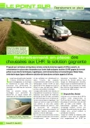 Retraitement en place des chaussées au LHR : la solution gagnante