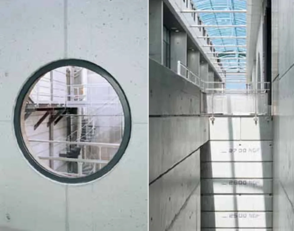 Usine d'Achères (détail), DR Jean-Marie MONTHIERS (photographe)