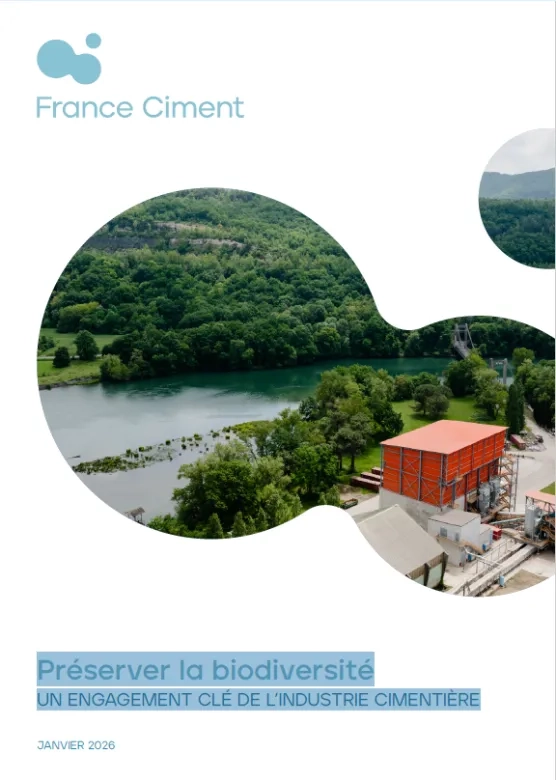 Couverture du document "Préserver la biodiversité : un engagement de l'industrie cimentière"