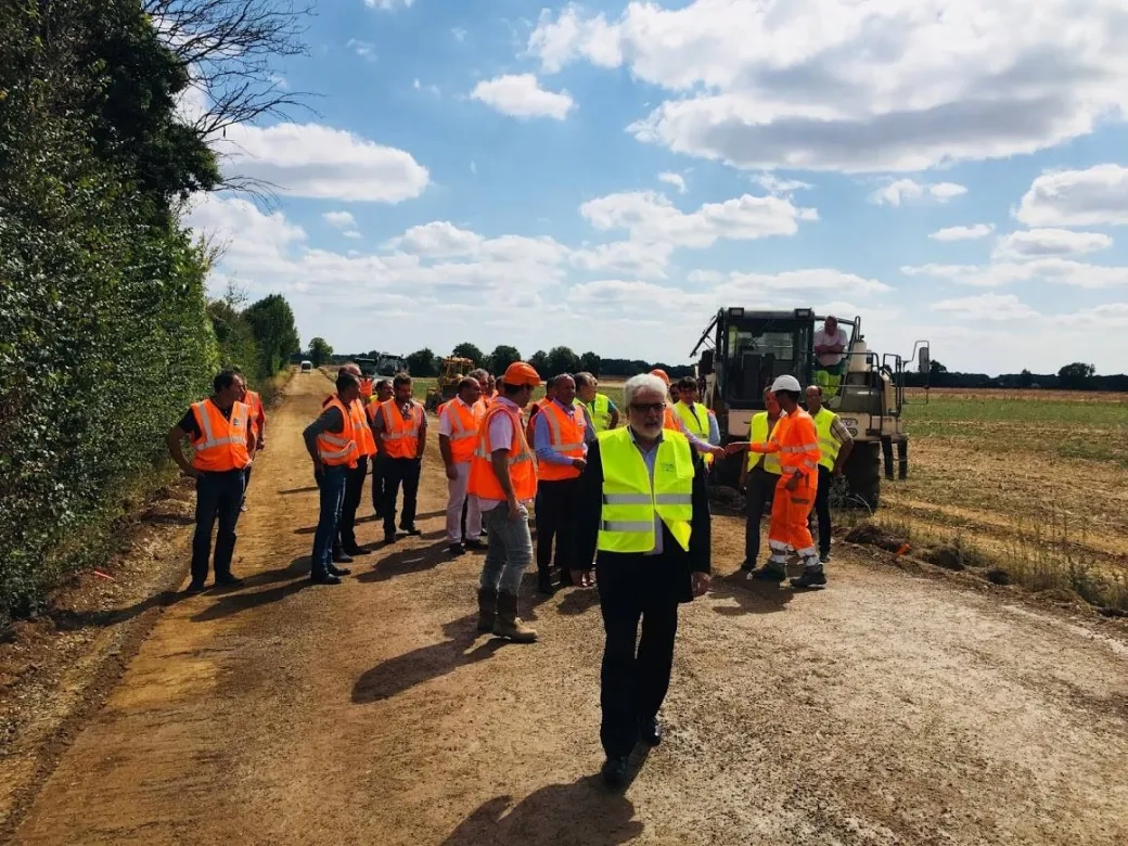 visite de chantier LHR