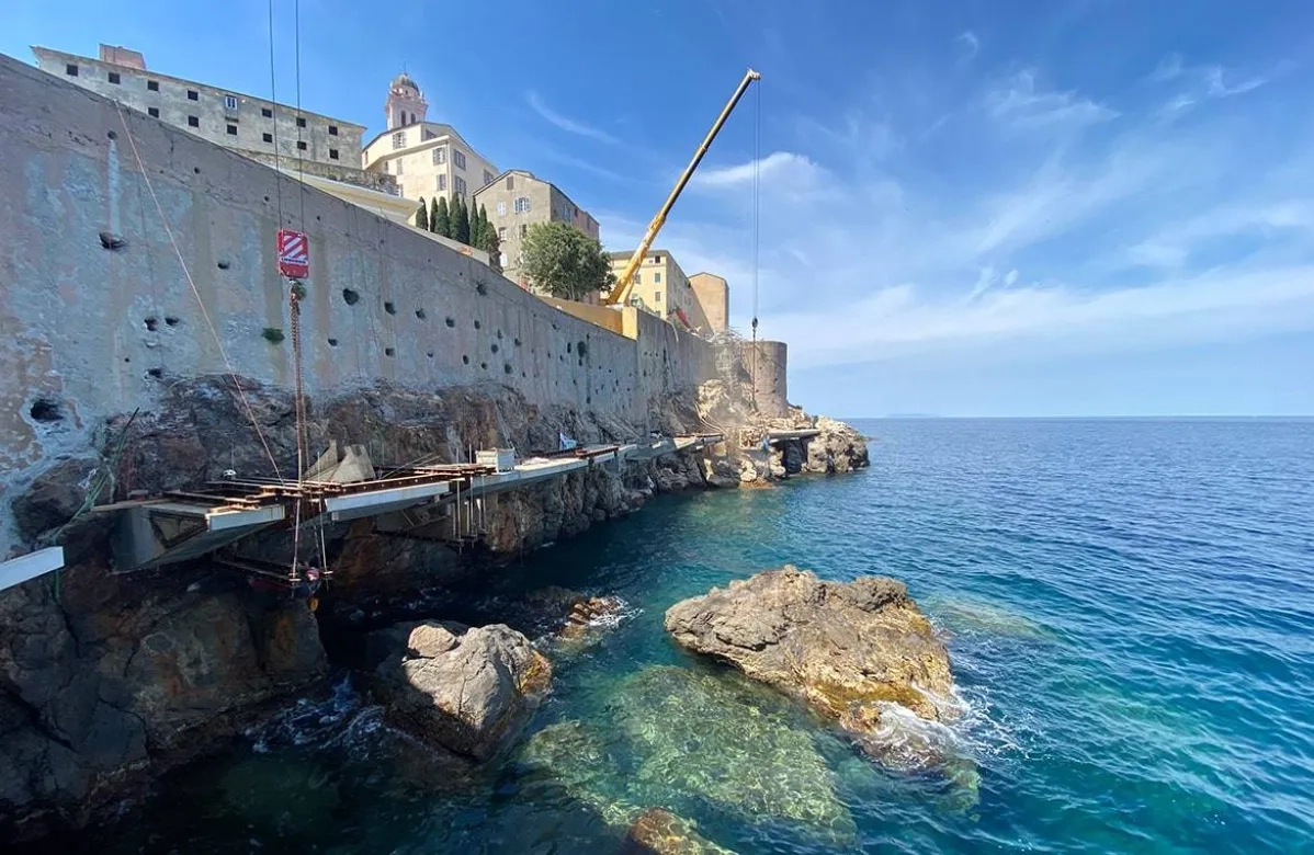 citadelle de Bastia, la promenade d’Aldilonda