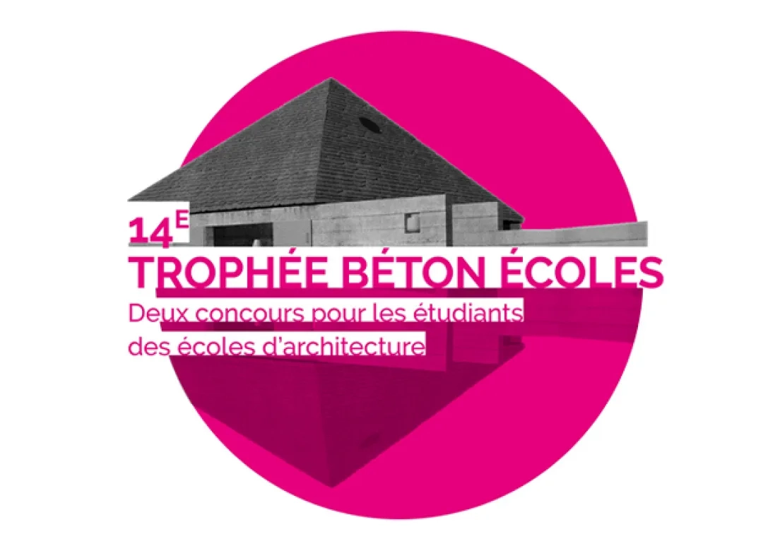 Affiche du Trophée béton écoles 14e édition